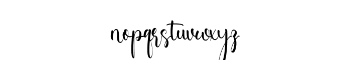 Ryleighi Font LOWERCASE