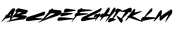 Ryzes Font LOWERCASE