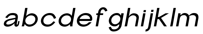 S6 Sans Regular Italic Font LOWERCASE