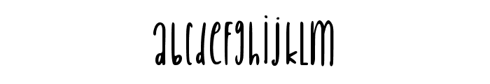 SABouncyKidzy Font LOWERCASE