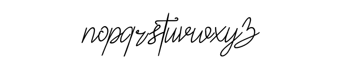 SACosmicCalligraphy Font LOWERCASE