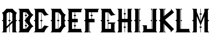 SADISH Font LOWERCASE
