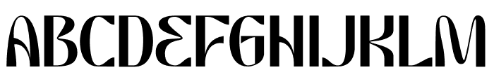 SAHARAS Font UPPERCASE