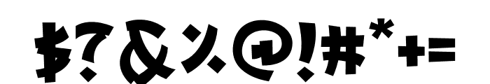 SAIKYO Font OTHER CHARS