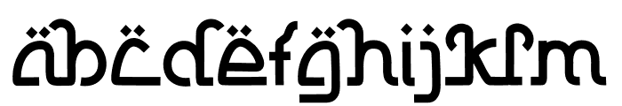 SALAMAH Font LOWERCASE