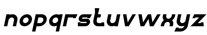 SALUTE Bold Italic Font LOWERCASE