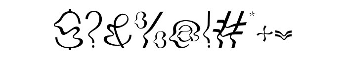 SALVA-Regular Font OTHER CHARS
