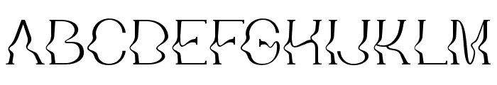 SALVA-Regular Font UPPERCASE