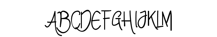 SAManoSlixy Font UPPERCASE