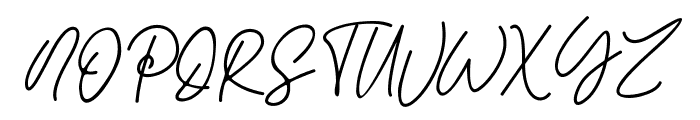 SAMarginHandwriting Font UPPERCASE