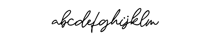 SAMarginHandwriting Font LOWERCASE