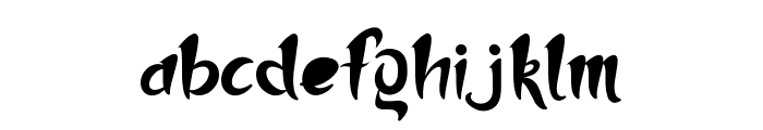 SAMidnightExtremity Font LOWERCASE