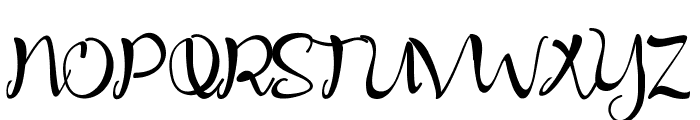 SAMoonlitReplica Font UPPERCASE