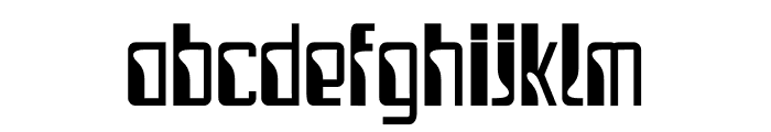 SANBUAR Font LOWERCASE