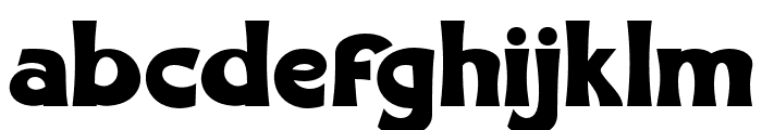 SANDSLACK-Regular Font LOWERCASE