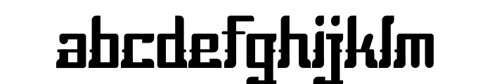SAPHI BHALAP Font LOWERCASE