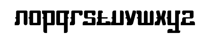 SAPHI BHALAP Font LOWERCASE