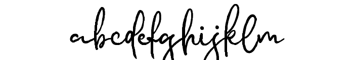 SAPurpleEtchings Font LOWERCASE