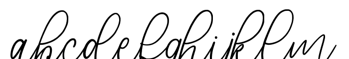 SASalanyHalory Font LOWERCASE