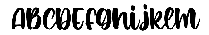 SAShowyMarks Font LOWERCASE