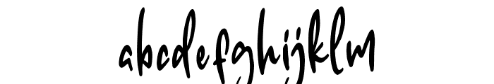 SASliceShip Font LOWERCASE