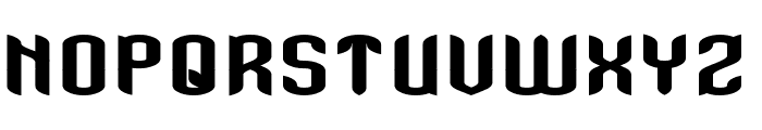 SATURNUS Bold Font UPPERCASE