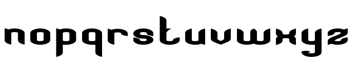 SATURNUS Bold Font LOWERCASE