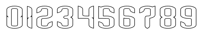 SATURNUS-Hollow Font OTHER CHARS