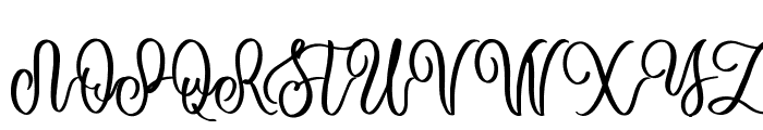 SAWhisperQuill Font UPPERCASE