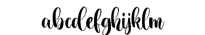 SAWonderlandWriting Font LOWERCASE