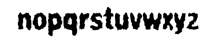 SCARY HALLOWEEN Font LOWERCASE