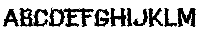 SCARY MONSTA Font LOWERCASE