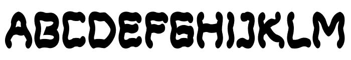 SCARY WEEN Font UPPERCASE