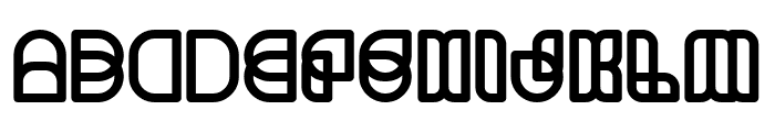 SCIENCE FICTION Bold Font UPPERCASE