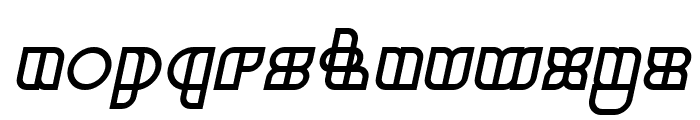 SCIENCE FICTION Italic Font LOWERCASE