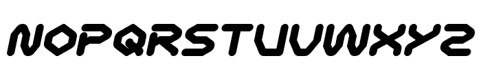 SCIFI UNIVERSE Bold Italic Font UPPERCASE