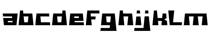 SCULPTURE Font LOWERCASE