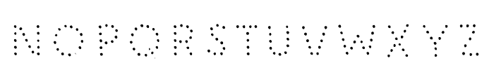 SDSans-Dots Font LOWERCASE
