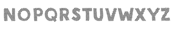 SDSans-StripesOne Font LOWERCASE