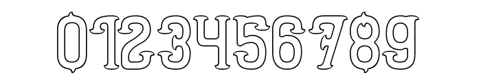 SEASHORE-Hollow Font OTHER CHARS