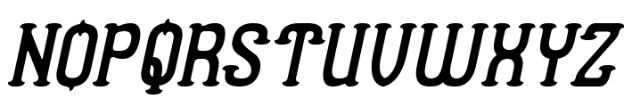 SEASHORE Italic Font UPPERCASE