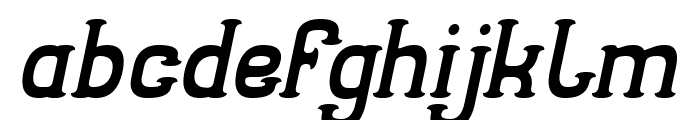 SEASHORE Italic Font LOWERCASE
