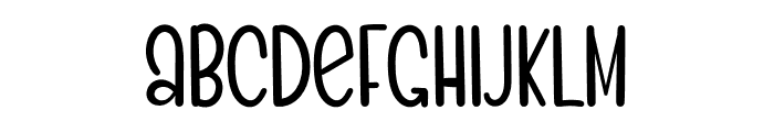 SEASON NOTEBOOK Font LOWERCASE