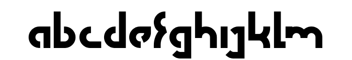 SEBA Bold Font LOWERCASE