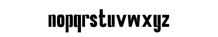 SEKTOR-Regular Font LOWERCASE