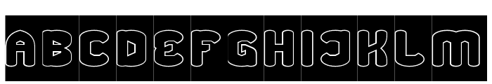 SELF DISCOVERY-Hollow-Inverse Font UPPERCASE