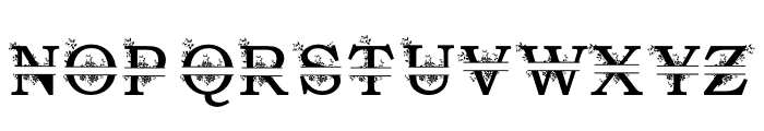 SH-Monogram Font UPPERCASE