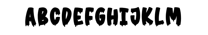 SHADOW MONSTER Font UPPERCASE