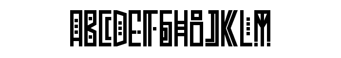 SHAMANS-Regular Font UPPERCASE