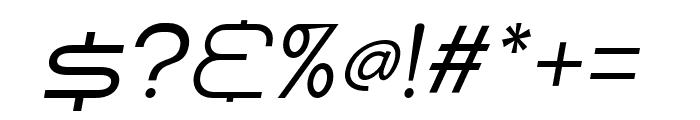 SHARY italic Regular Font OTHER CHARS